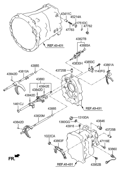 2015 Hyundai Elantra GT  Plug Diagram for 4778225000