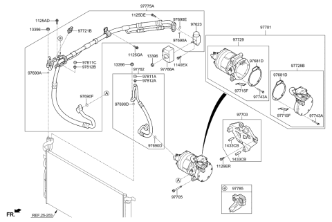 2021 Hyundai Elantra  Hose-Discharge Diagram for 97762E6000