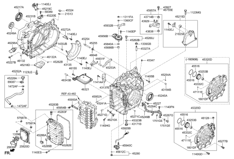2021 Hyundai Elantra  Tube Assembly-Feed Diagram for 452643D600