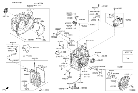 2023 Hyundai Genesis Electrified GV70  Plug Assembly-Pressure Check Diagram for 4525039000