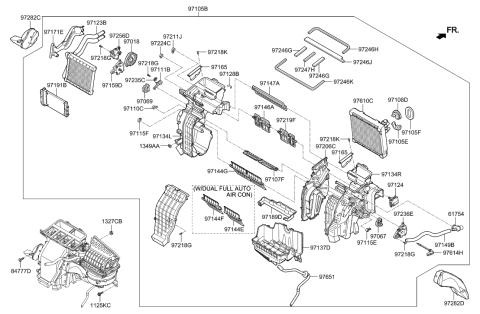 2006 Hyundai Tiburon  Ptc Heater Diagram for 97191A5000