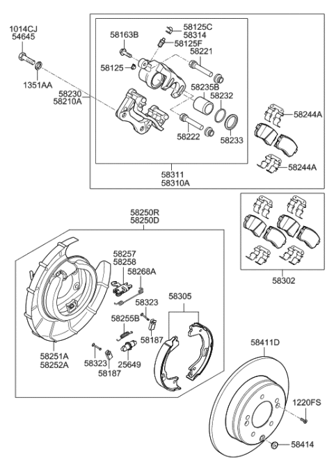 2023 Hyundai Santa Fe Hybrid Bolt Diagram for 5171107010