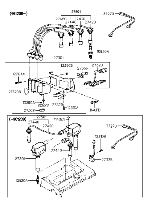 2022 Hyundai Accent  Bracket-Connector Diagram for 2736626601