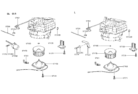 2022 Hyundai Accent Tube-Blower Motor Cooling Diagram for 9712124000