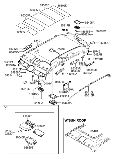 2021 Hyundai Genesis G90  Bracket-Assist Handle Mounting Front, RH Diagram for 853322E000