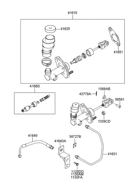 2009 Hyundai Genesis  Bolt Diagram for 1130008303