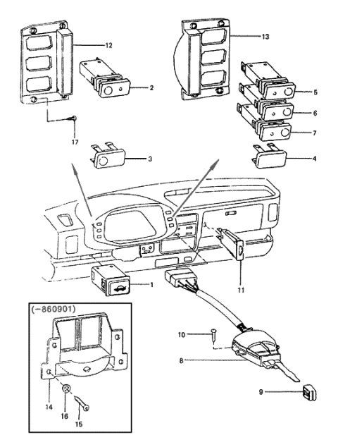 2014 Hyundai Veloster  Screw-Machine Diagram for 1229103103