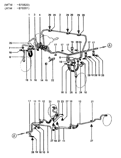 2019 Hyundai Tucson Nut Diagram for 1320008001