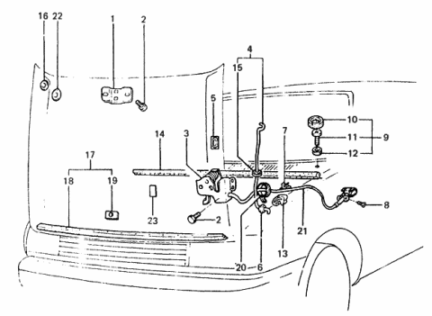 2011 Hyundai Veloster  Bolt-Washer Assembly Diagram for 1125106166