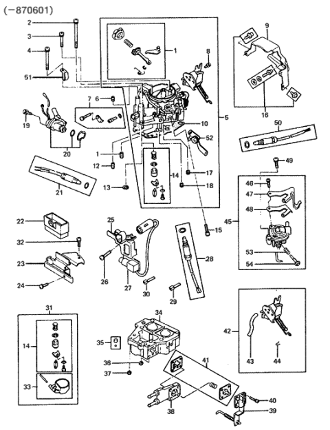 2011 Hyundai Veloster  Clip-Throttle Body Diagram for 3265621300