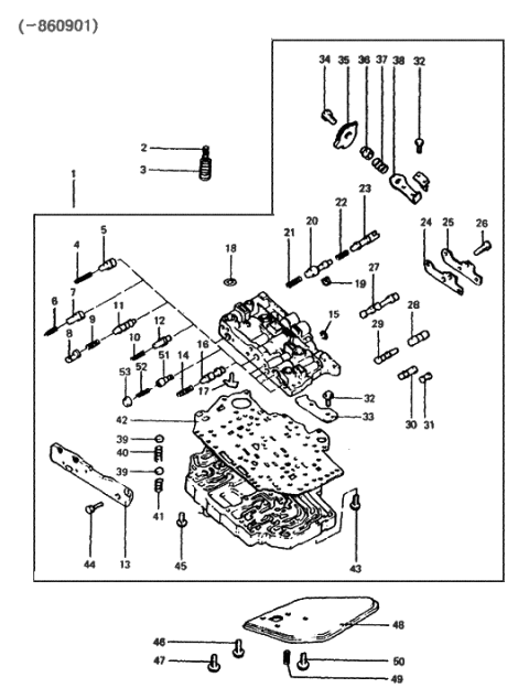 2011 Hyundai Veloster  Bolt Diagram for 4621836000