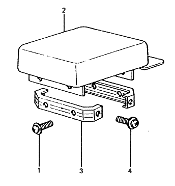 2014 Hyundai Veloster  Bracket-ECU Diagram for 3911121300