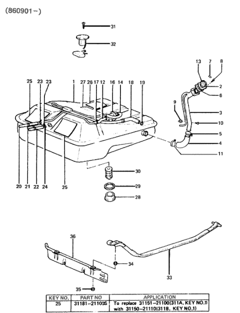 2012 Hyundai Veloster  Clip-Hose Diagram for 1472016006