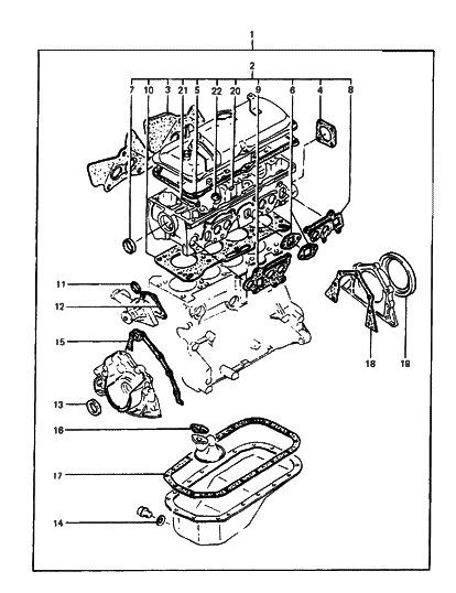 2014 Hyundai Veloster  Gasket-Rocker Cover Diagram for 2244121000
