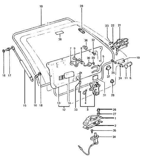 2011 Hyundai Veloster  Bolt-Washer Assembly Diagram for 1129306146