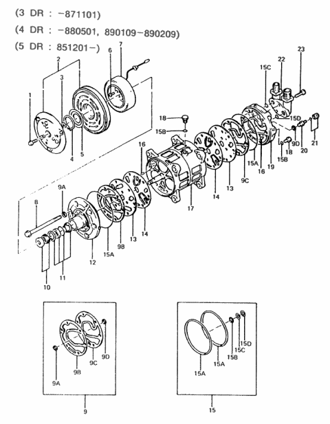 2014 Hyundai Veloster Cover Diagram for 9764431000