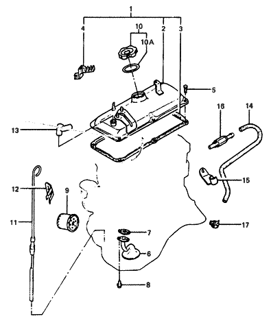 2014 Hyundai Veloster  Screen Assembly-Oil Diagram for 2625021000