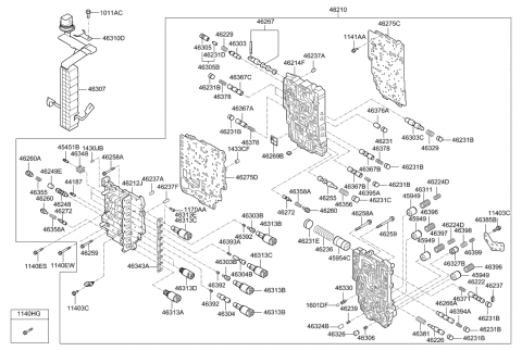 2021 Hyundai Tucson Piston-ACCUMULATOR Diagram for 463833B000