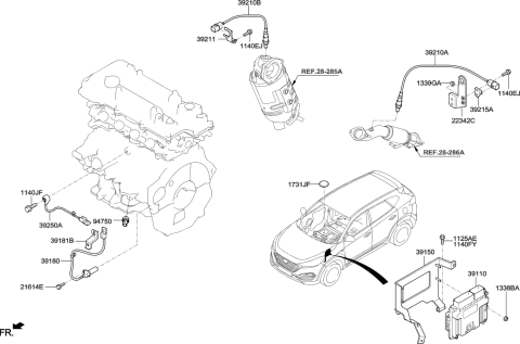 2022 Hyundai Venue  Bolt Diagram for 1140806146K