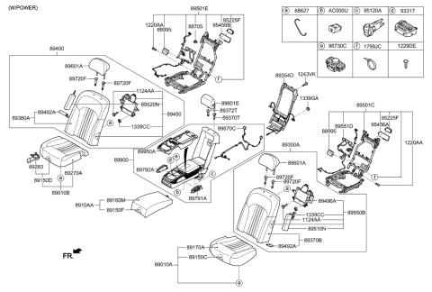 2012 Hyundai Elantra Touring  CCS ECU Assembly Diagram for 88553D2000