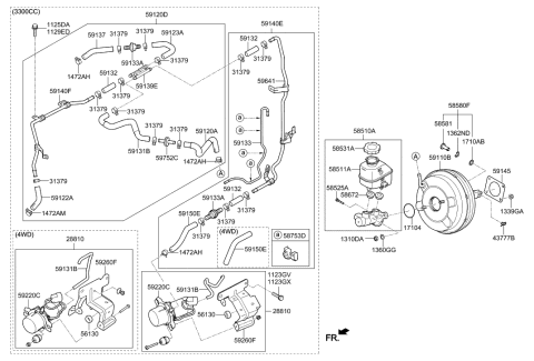 2010 Hyundai Elantra Touring  Pin-Snap Diagram for 437771G100