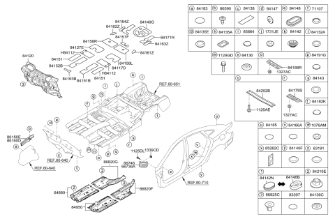 2000 Hyundai Sonata  Bolt(Windshield Washer) Diagram for 1125108206B