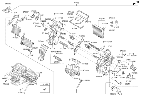 2023 Hyundai Elantra N  Rod-Link Diagram for 97213G7000
