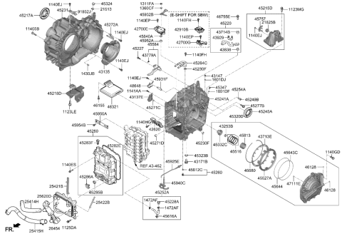 2003 Hyundai Elantra  Tube Assembly-Feed Diagram for 452644G115