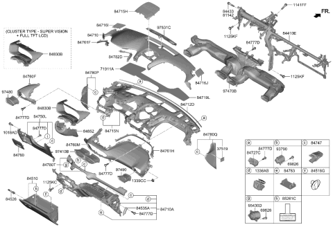 2000 Hyundai Elantra  Sw Assembly-Button Start Diagram for 93500S1100VCA