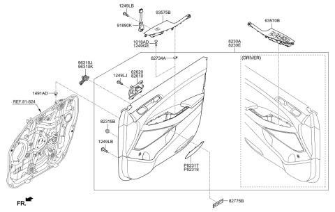 2019 Hyundai Ioniq  Infinity Logo Diagram for 827753M000