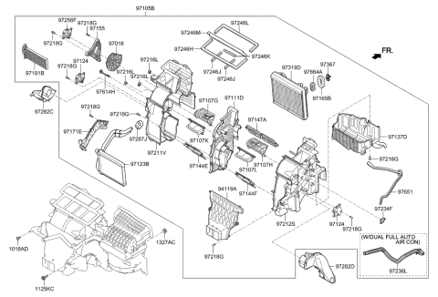 2019 Hyundai Ioniq  Cam-Mode Diagram for 97149D3100
