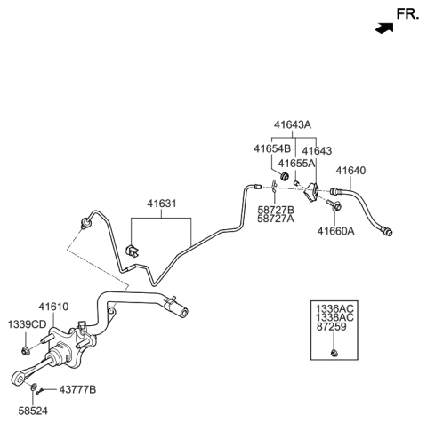 2017 Hyundai Ioniq Washer Diagram for 5857522000