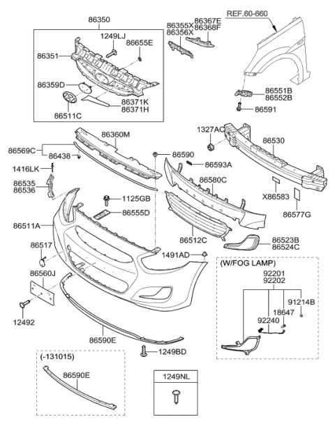 2017 Hyundai Ioniq  Tapping Screw-FLANGE Head Diagram for 1249305257B