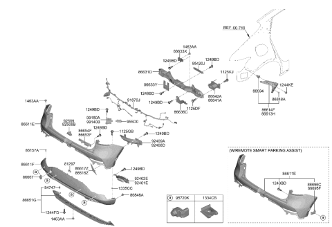 2008 Hyundai Azera Screw-Tapping Diagram for 1249304087K