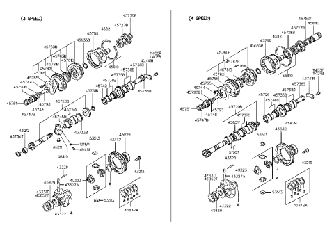 2016 Hyundai Veloster Nut Diagram for 1311006001
