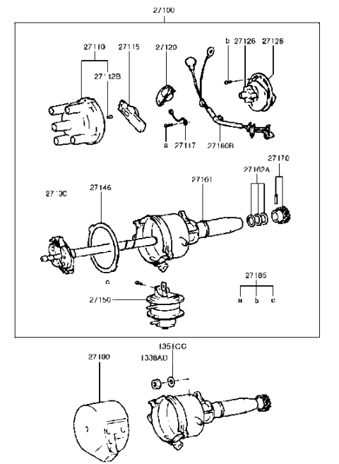2015 Hyundai Veloster  O-Ring Diagram for 2716121020