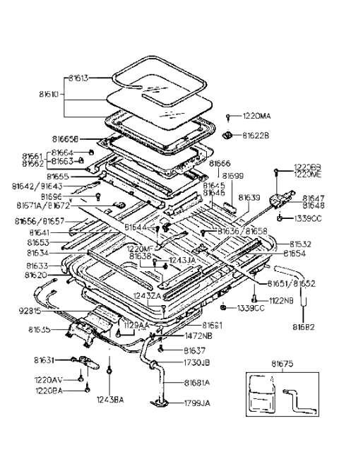 2020 Hyundai Veloster  Screw-Machine Diagram for 1220105481