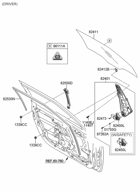 2016 Hyundai Santa Fe Sport  Washer-Plastic Diagram for 824142V000