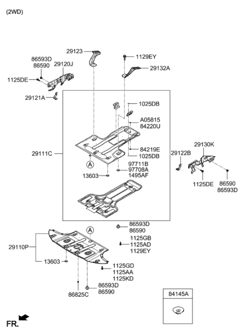 2017 Hyundai Elantra  Ring-Snap Diagram for 977493N300