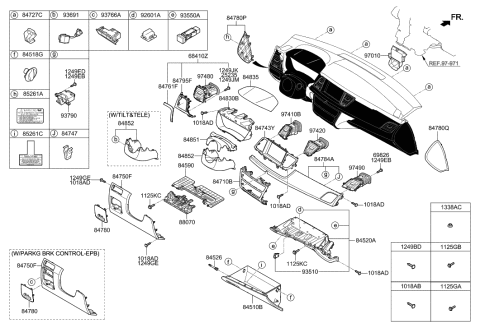 2017 Hyundai Elantra Screw-Tapping Diagram for 1018904123