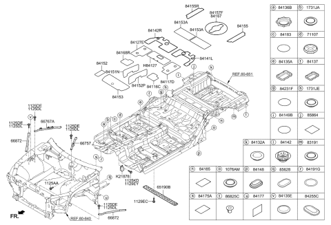 2016 Hyundai Elantra  Bracket-Transmission Diagram for 65297B1540