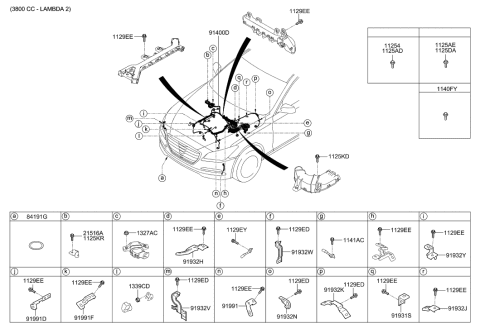 2016 Hyundai Elantra  Bracket-Control No.10 Diagram for 919903M250