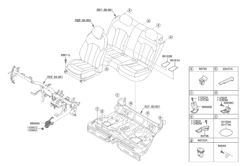 2016 Hyundai Elantra  Bolt Diagram for 88550B1000