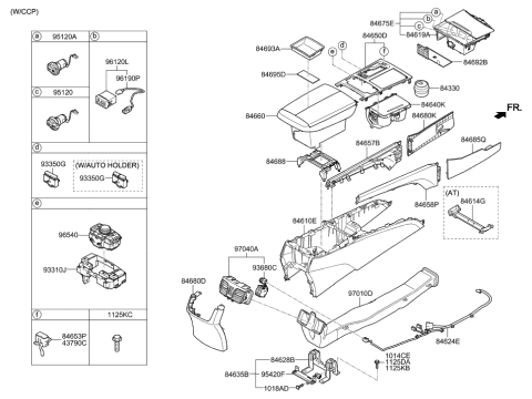 2017 Hyundai Elantra  Jack Cable Assembly-Av Diagram for 96596B1000