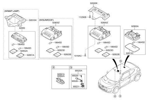 1992 Hyundai Scoupe  Microphone-Handsfree Diagram for 965751M0008M