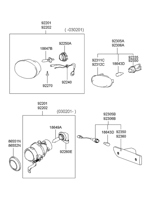 2022 Hyundai Elantra  Lens & Housing Assembly-Side REPEATER, LH Diagram for 923113A000