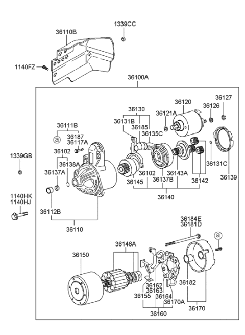 2023 Hyundai Elantra  Washer-Spring Diagram for 3612232560