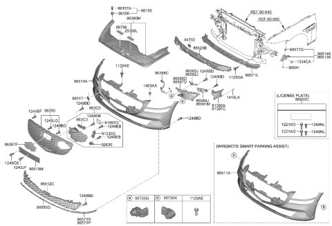 2018 Hyundai Accent  Screw-Tapping Diagram for 1249205169B