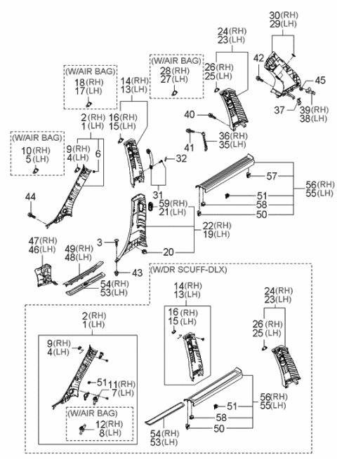 2013 Hyundai Tucson Screw-Tapping Diagram for 1249206183