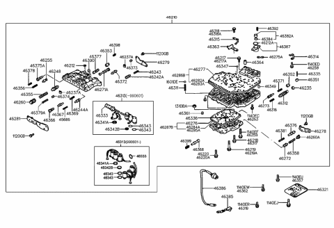 2005 Hyundai Sonata  Spring-Coil Diagram for 4639222700
